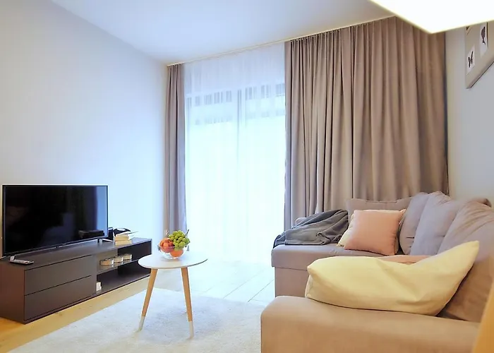 아파트 Kolo Brzegu Ze Strefa Relax & Fun By Onholiday *