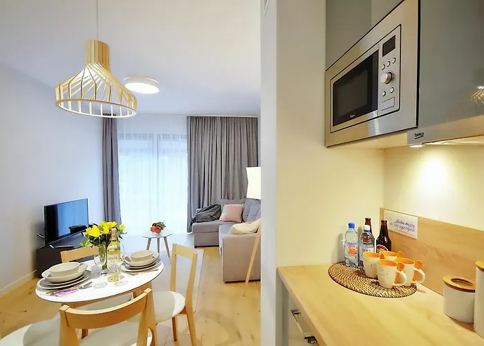 아파트 Kolo Brzegu Ze Strefa Relax & Fun By Onholiday